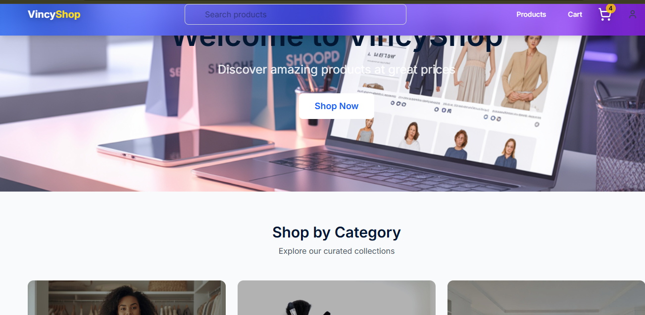 VincyShop Preview